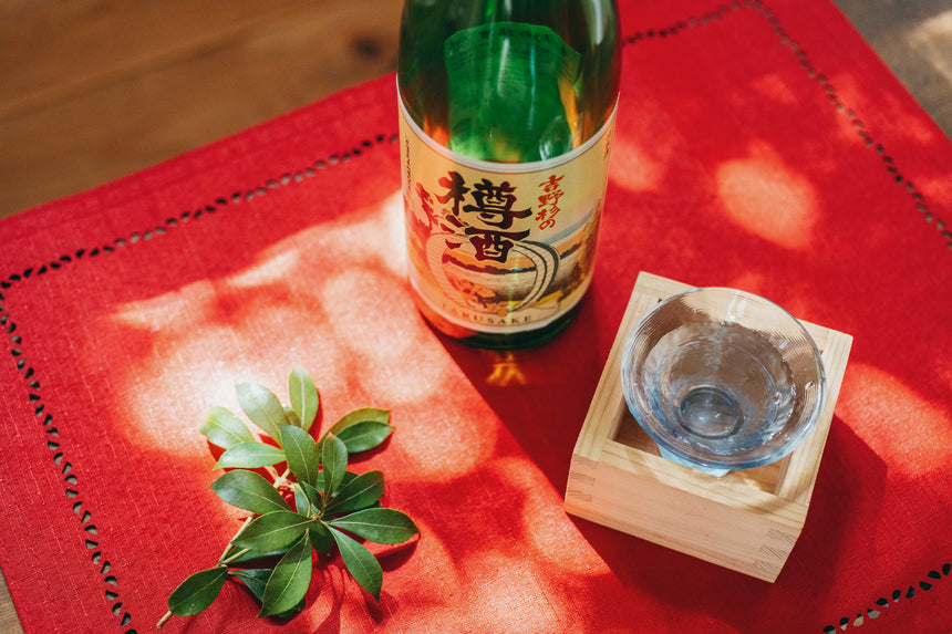 【長龍酒造】吉野杉の樽酒