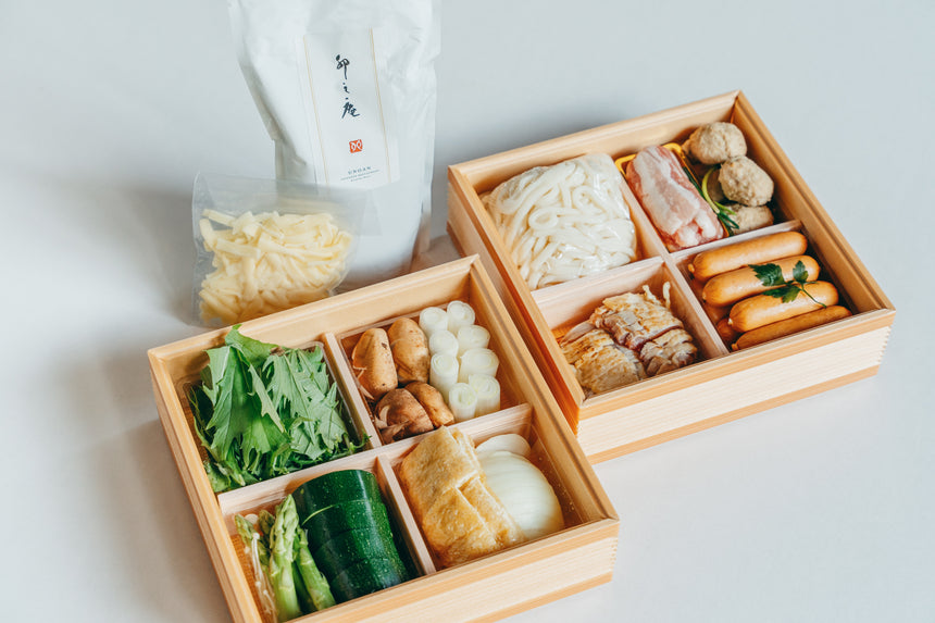 【日本料理 卯之庵】特製和風カレー鍋セット (3~4人前)