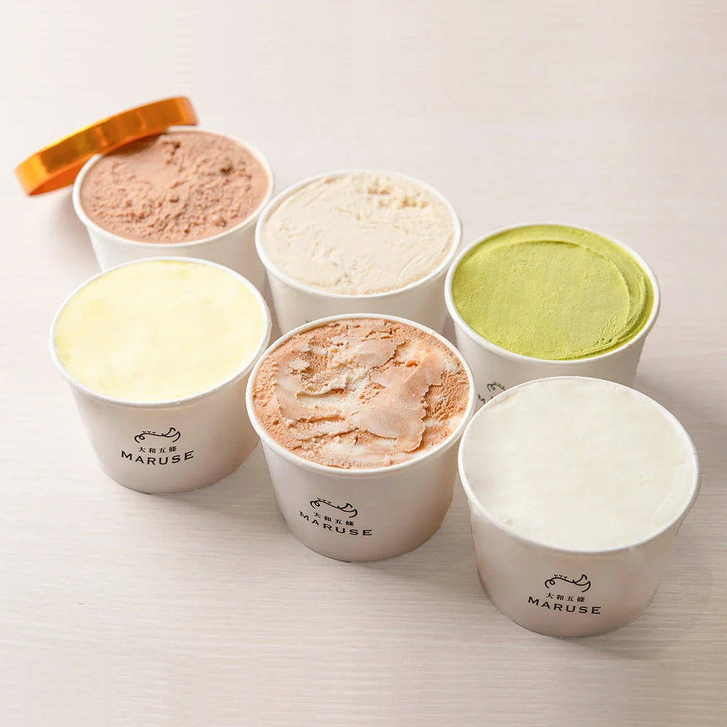 MARUSE】奈良のジェラートセット6種 送料無料 ならわし Narawashi