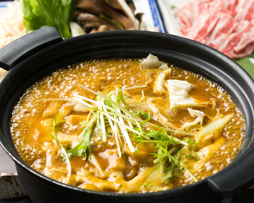 【日本料理 卯之庵】特製和風カレー鍋セット (3~4人前)