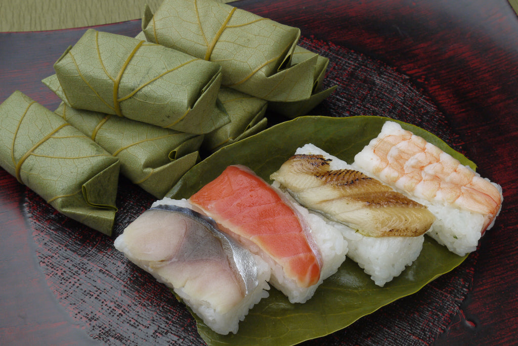 ふるさと納税 天理市 冷凍　柿の葉ずし4種20個(鯖・鮭・穴子・海老) ＜発送月固定定期便＞冷凍　柿の葉ずし4種20個(鯖・鮭・穴子・海老)全3回4001117