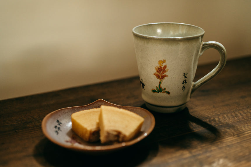 【聖林寺】赤膚焼カップ