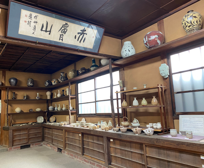 【赤膚焼窯元 尾西楽斎】薬師寺東塔基壇土 薬師寺東塔置物