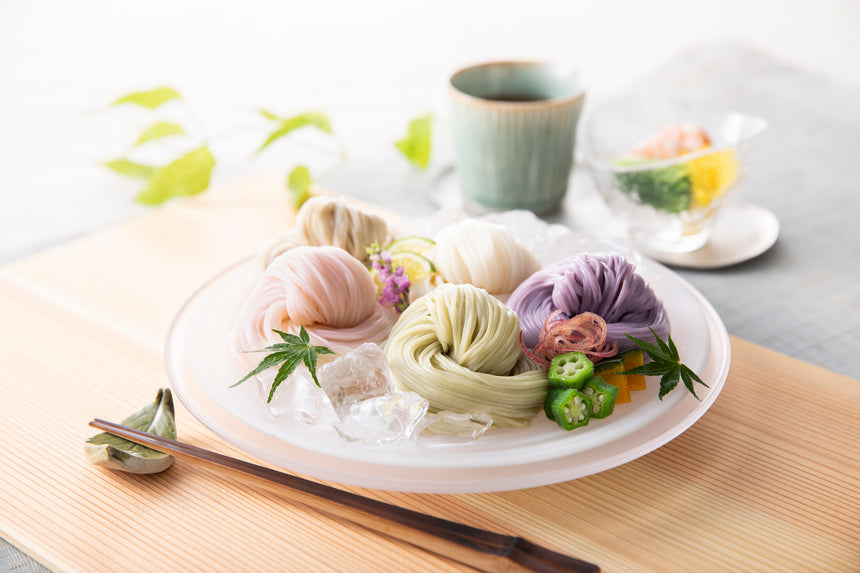 【三輪素麺】3種小箱詰め合わせセット(24束)