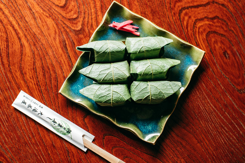 【大滝茶屋】塩〆柿の葉寿司(鯖/鮭12個)
