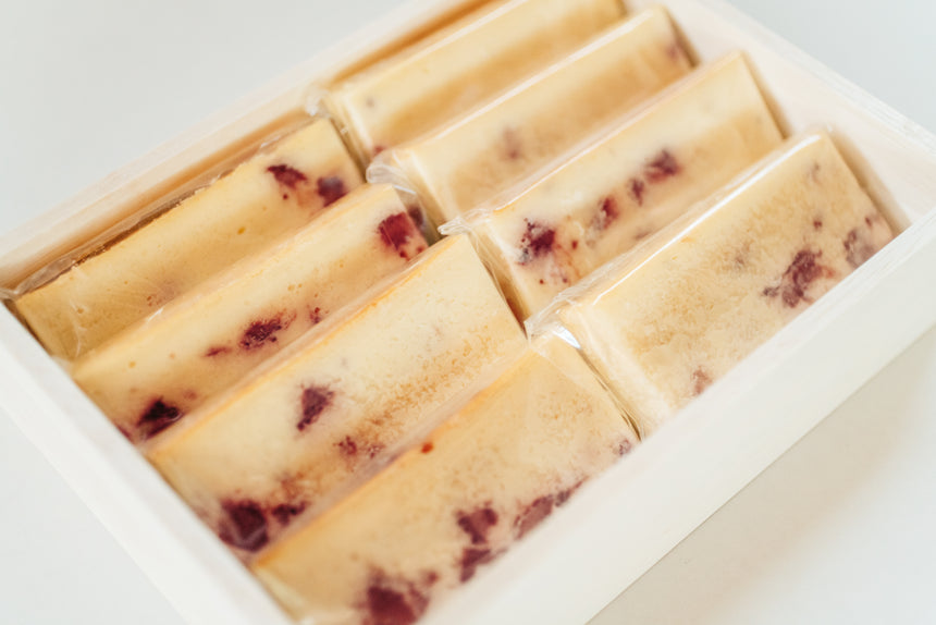 【日本料理 卯之庵】濃厚イチゴのチーズケーキ