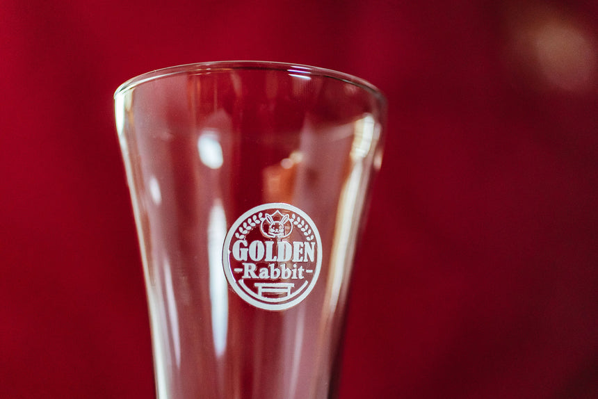 【Golden Rabbit Beer】クラフトビールの紅白セット(グラス付)