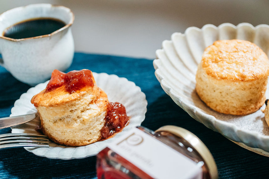 【Pain Perdu】tea timeセット(古都華コンフィチュールとスコーンのセット)