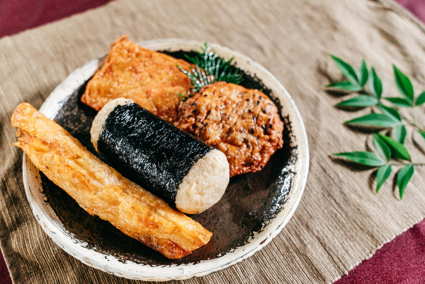 【魚万商店】わか草コーンさつま揚げセット(9個入り)