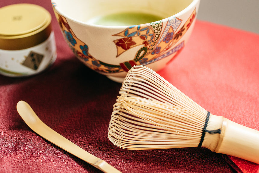 【竹茗堂左文】抹茶茶碗4点セット