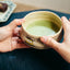 【赤膚焼窯元 大塩昭山】奈良絵抹茶茶碗「並形」