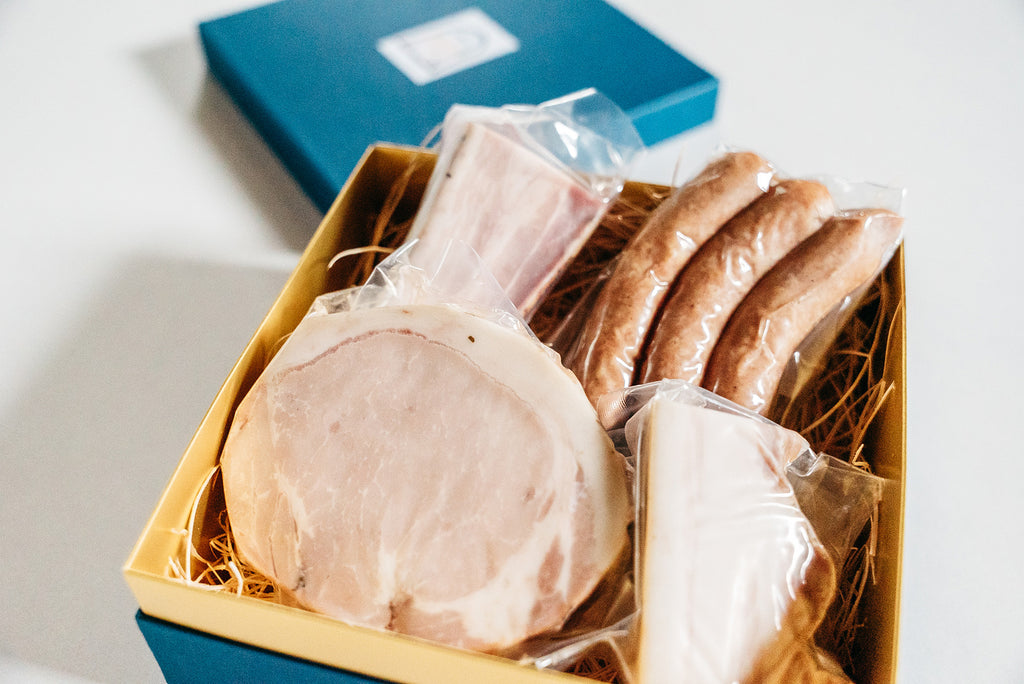 吉野ハム 3種のプレミアムハムセット ならわし narawashi 送料無料