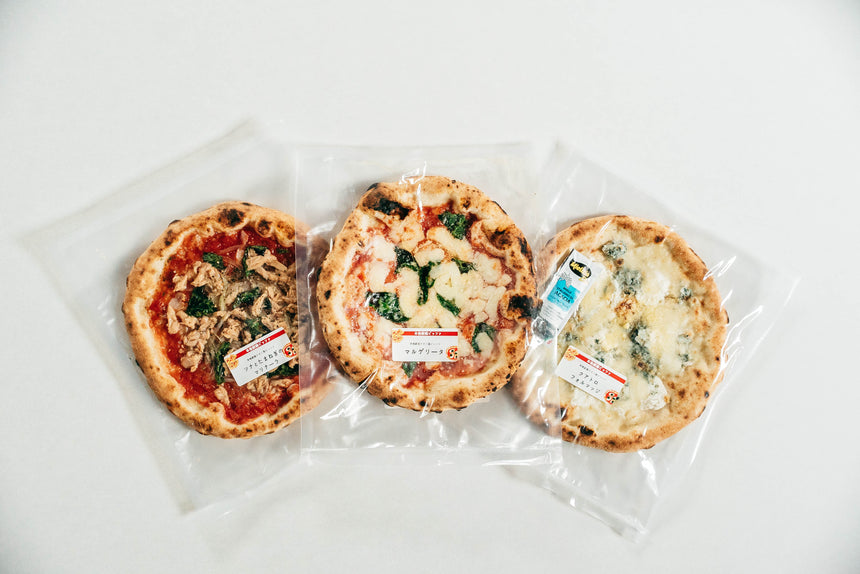 【ICARO PIZZA Lab(イーカロ ピッツァ ラボ)】本格薪窯で焼くナポリピッツァのセット