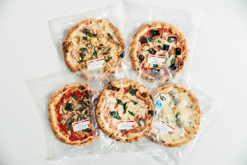 【ICARO PIZZA Lab(イーカロ ピッツァ ラボ)】本格薪窯で焼くナポリピッツァのセット