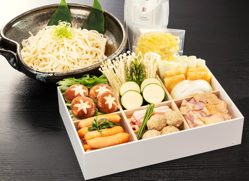 【日本料理　卯之庵】特製和風カレー鍋セット （3～4人前）