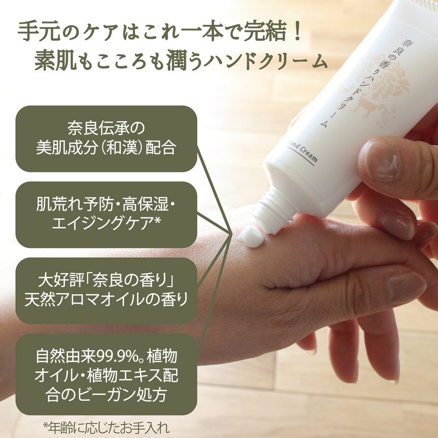 【松田商店】奈良の香りハンドクリーム