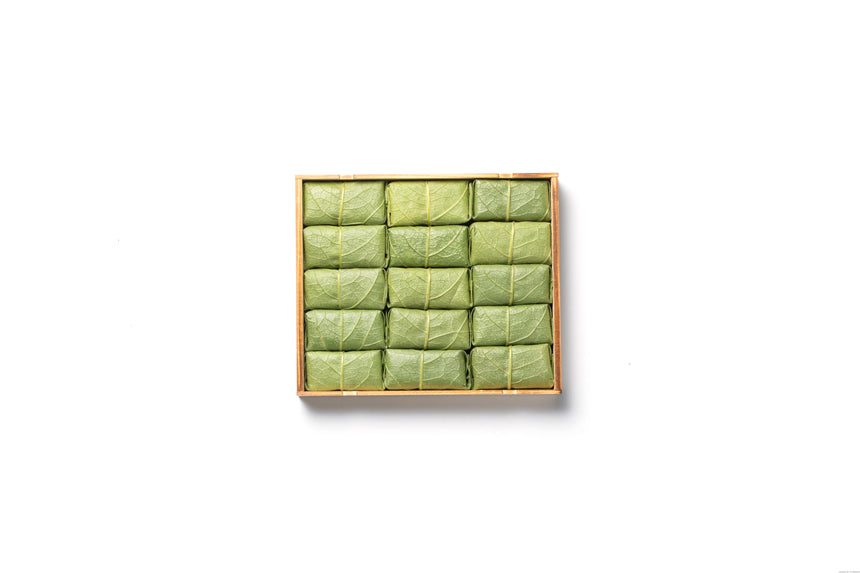 【平宗】柿の葉ずし５種（鯖・鯖・金目鯛・穴子・海老）