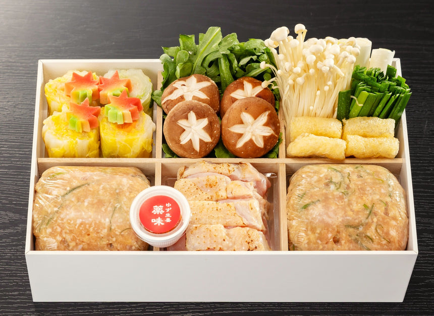 【日本料理　卯之庵】鶏つみれ鍋セット 料亭仕込 （3～4人前）