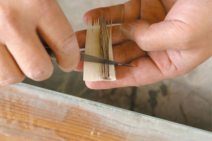 【あかしや】天然竹筆ペン