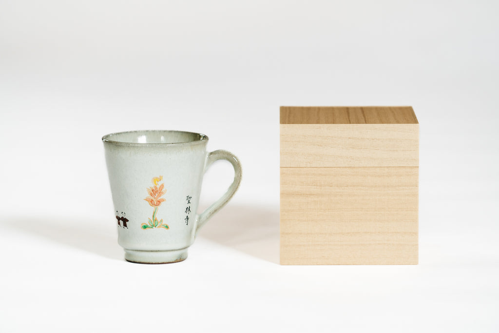 水差し「赤膚焼」　No69 Amazon.co.jp: 赤膚焼 奈良絵 杵形 水指 水差し 茶器 茶道具